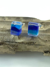 Load image into Gallery viewer, Fused Glass Studs