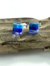 Load image into Gallery viewer, Fused Glass Studs
