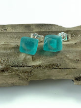 Load image into Gallery viewer, Fused Glass Studs