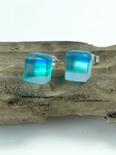 Load image into Gallery viewer, Fused Glass Studs