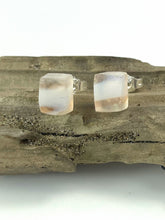Load image into Gallery viewer, Fused Glass Studs