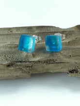 Load image into Gallery viewer, Fused Glass Studs