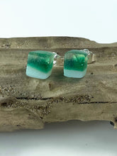 Load image into Gallery viewer, Fused Glass Studs