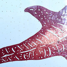 Load image into Gallery viewer, Whale Shark – Handmade Fused Glass Sculpture