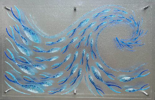 Super Turquoise Wave Fish Shoal - SALE