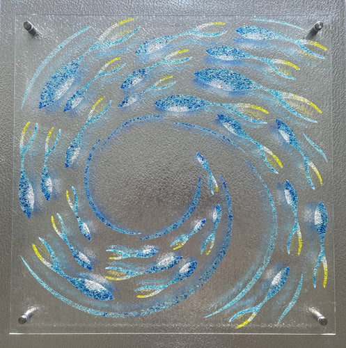 Extra Large Yellow Tailed Fish Shoal - SALE