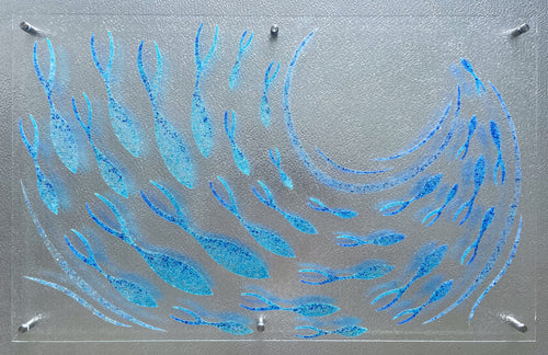 Super Turquoise Fish Shoal - SALE