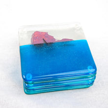 Load image into Gallery viewer, Thurlestone Rock fused glass coaster