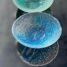 Load image into Gallery viewer, Small Turquoise Frit Bowl